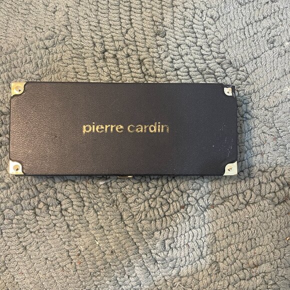 Vintage Pierre Cardin Pen and Pencil Set Black and Silver Tone with rubber grip - Picture 6 of 7